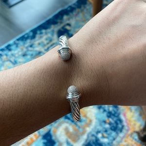 David Yurman Pave Dome Bracelet